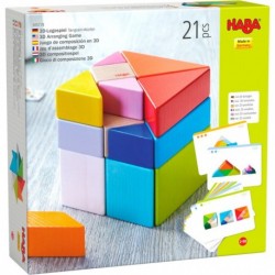 HABA - Jeu d’assemblage en 3D Tangram cube