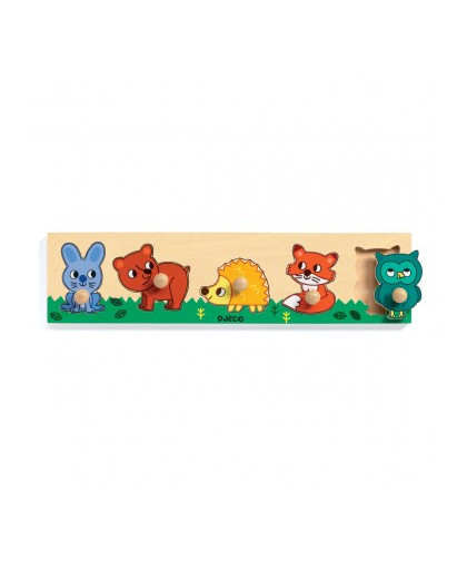 PUZZLES BOIS GROS BOUTONS - FOREST'N'CO