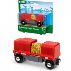 BRIO - Wagon Cargo Rouge