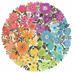 RAVENS - PZL 500 pcs - Circle of colors - Fleurs
