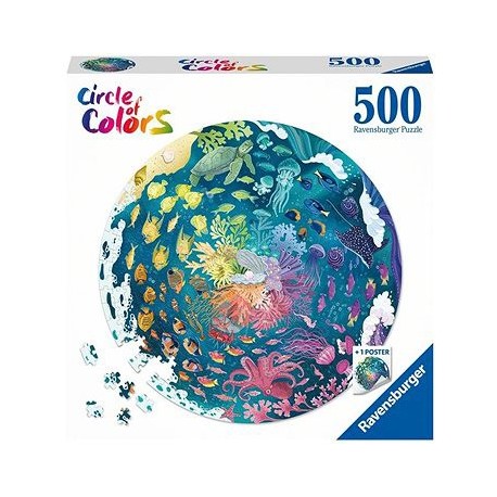 RAVENS - PZL 500 pcs - Circle of colors - Océan