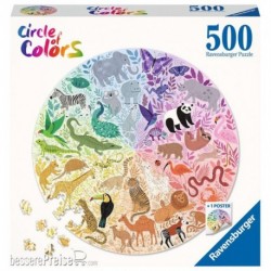 RAVENS - PZL 500 pcs - Circle of colors - Animaux