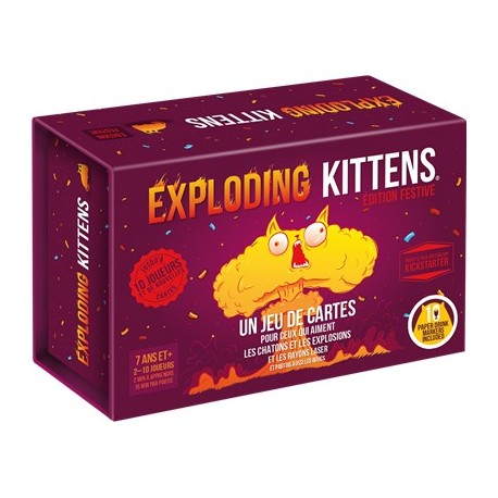 EXPLODING KITTENS - Exploding Kittens - Édition Festive