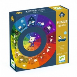 DJECO - Puzzles géants - Les couleurs