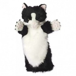 PUPPET CY - BLACK AND WHITE CAT - MARIONETTE