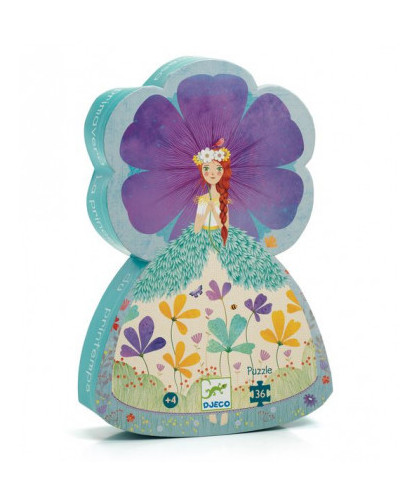 PUZZLES SILHOUETTES - LA PRINCESSE DU PRINTEMPS - 36