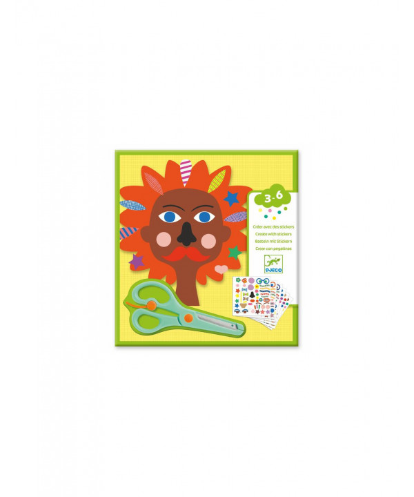 STICKERS POUR LES PETITS - COIFFEUR