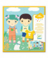 STICKERS POUR LES PETITS - LES HABITS