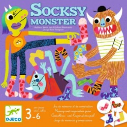 DJECO - Jeux - Socksy Monster