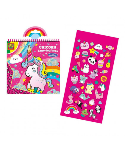 LIVRE DE COLORIAGE LICORNE