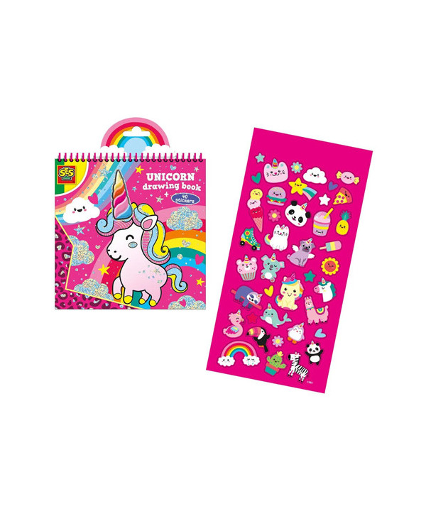 LIVRE DE COLORIAGE LICORNE