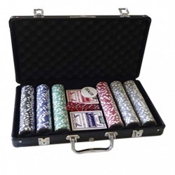 Cartamundi - Poker - Mallette Premium Grimaud. 300 Jetons