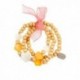 SOUZA - Bracelet Amber - Ocre