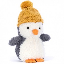 JELLYCAT - Pingouin avec bonnet jaune