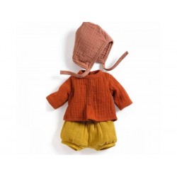 DJECO - Pomea - Vêtements de poupées - Mandarine