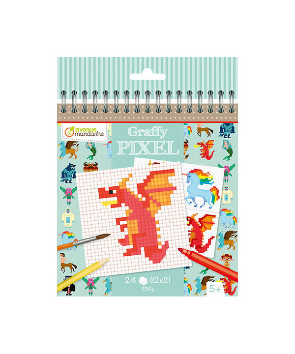GRAFFY PIXEL - CRÉATURES FANTASTIQUES