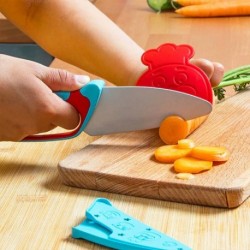 Le Couteau du chef Kids Bleu & Rouge