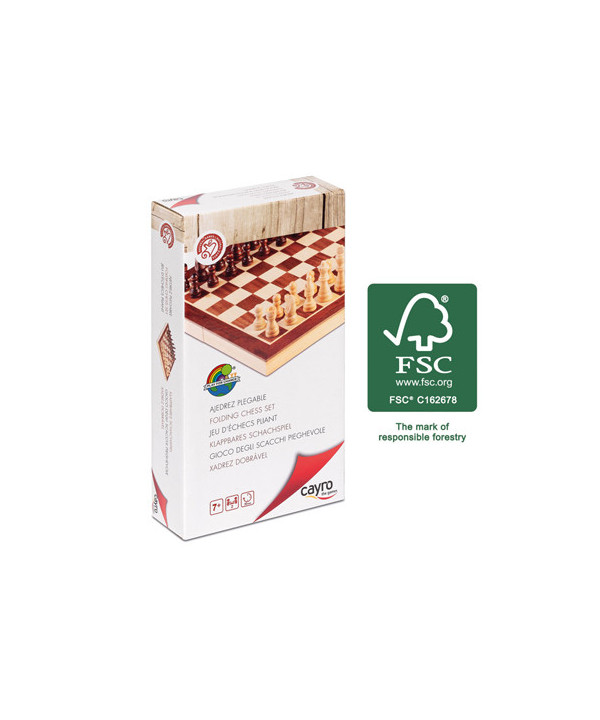 JEU D'ECHECS PLIANT