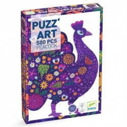 PUZZ'ART - PEACOCK - 500 PCS