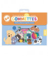 MA POCHETTE DE 50 GRANDES GOMMETTES - PETITS CHIENS ET CHATS