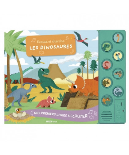 ÉCOUTE ET CHERCHE LES DINOSAURES
