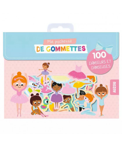 MA POCHETTE DE GOMMETTES - 100 DANSEURS ET DANSEUSES