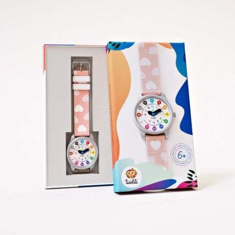 MONTRE CHIFFRE COEURS