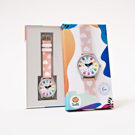 MONTRE CHIFFRE COEURS