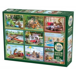 COBBLE HILL PUZZLE 1000 PIECES - SQUIRELS ON VACATION