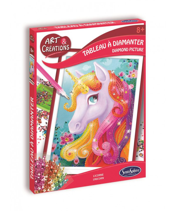 TABLEAU A DIAMANTER - LICORNE