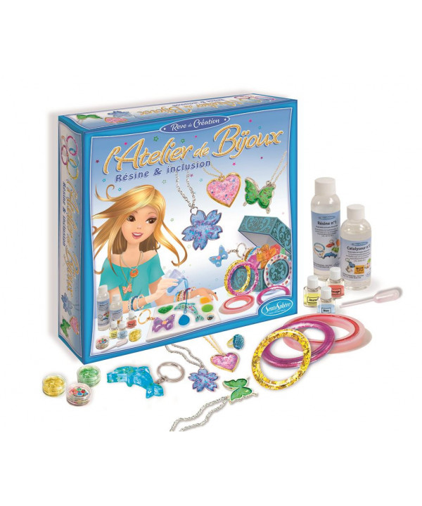 ATELIER DE BIJOUX - RÉSINE & INCLUSION