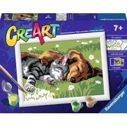 CREART - SLEEPING CATS AND DOGS