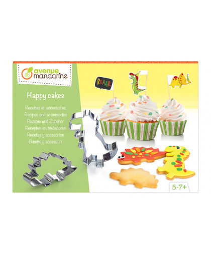 BOÎTE CRÉATIVE - HAPPY CAKES - RECETTES ET ACCESSOIRE