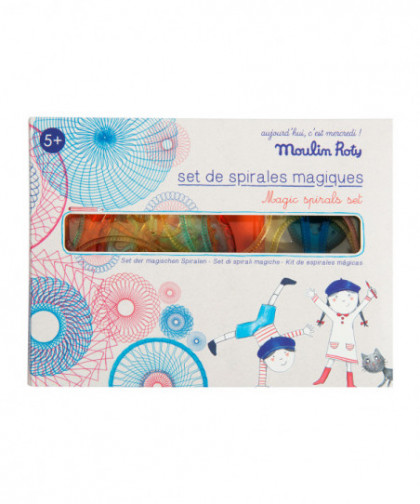 SET DE SPIRALES MAGIQUES - AUJOURD'HUI C'EST MERCREDI