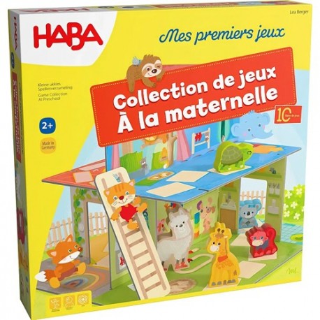 MES PREMIERS JEUX - À LA MATERNELLE - COLLECTION DE JEUX