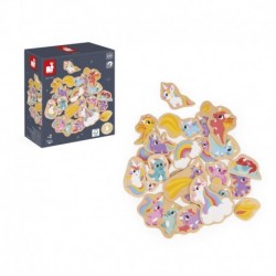 MAGNETS LICORNES & DRAGONS 24 PCS