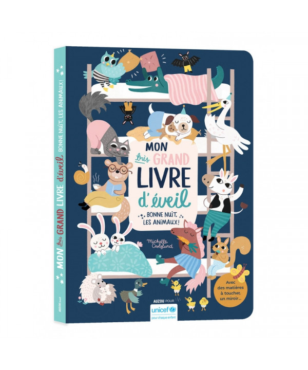 MON TRÈS GRAND LIVRE D'ÉVEIL - BONNE NUIT LES ANIMAUX