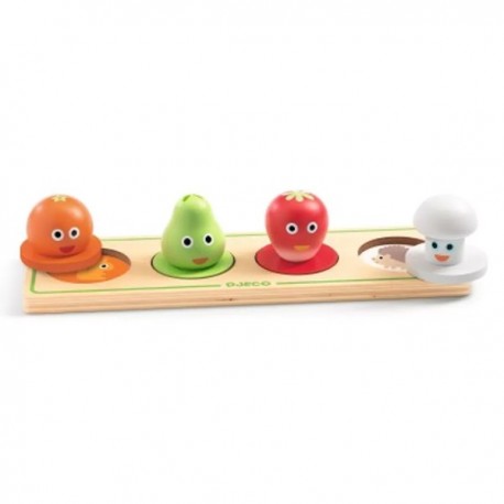 PUZZLES GROS BOUTONS - VEGI'N'CO