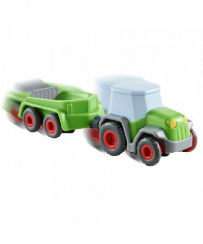 KULLERBÜ TOBOGGAN - TRACTEUR AVEC REMORQUE