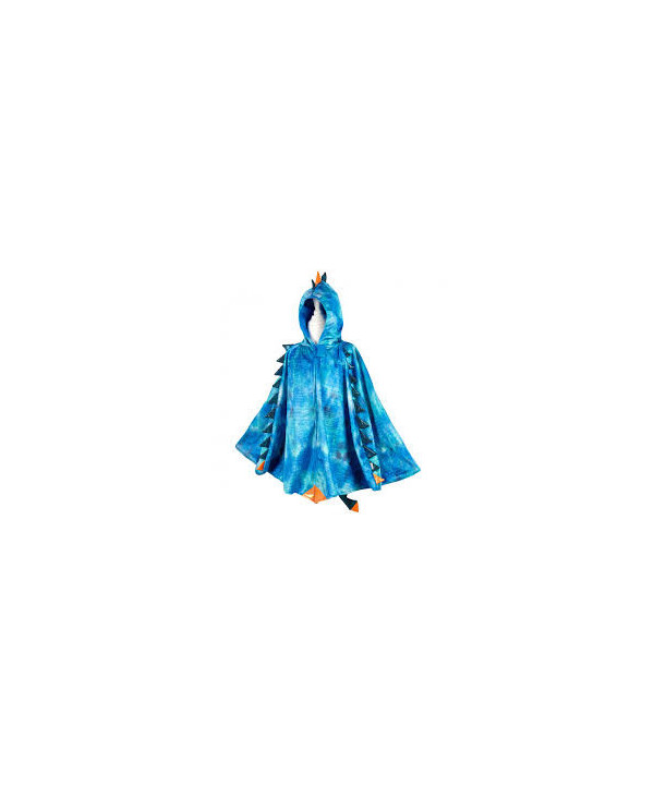 DRAGON CAPE - BLEU - 4-7A - 104-122 CM - LONGUEUR 60 CM