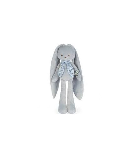 LAPINOO - PANTIN LAPIN BLEU - 35 CM
