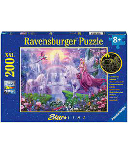 PUZZLE 200 PCS XXL - LA NUIT MAGIQUE DES LICORNES