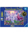 PUZZLE 200 PCS XXL - LA NUIT MAGIQUE DES LICORNES