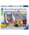 PUZZLE - 500 PCS - SOIRÉE SUR LA PLAGE
