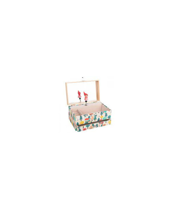 BOITE À BIJOUX MUSICALE PETIT CHAPERON ROUGE