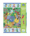 PUZZLES GÉANTS - 1 À 10 JUNGLE