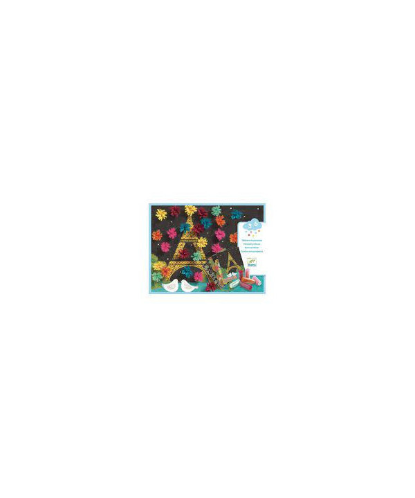 COLLAGES POUR LES PETITS - EXPLOSION DE POMPONS