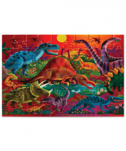 FOIL PUZZLE - DAZZLING DINOS